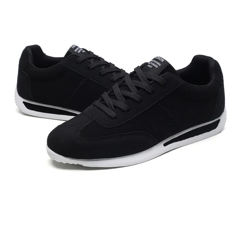 Кеды мужские с низким вырезом повседневные холщовые кроссовки на шнуровке