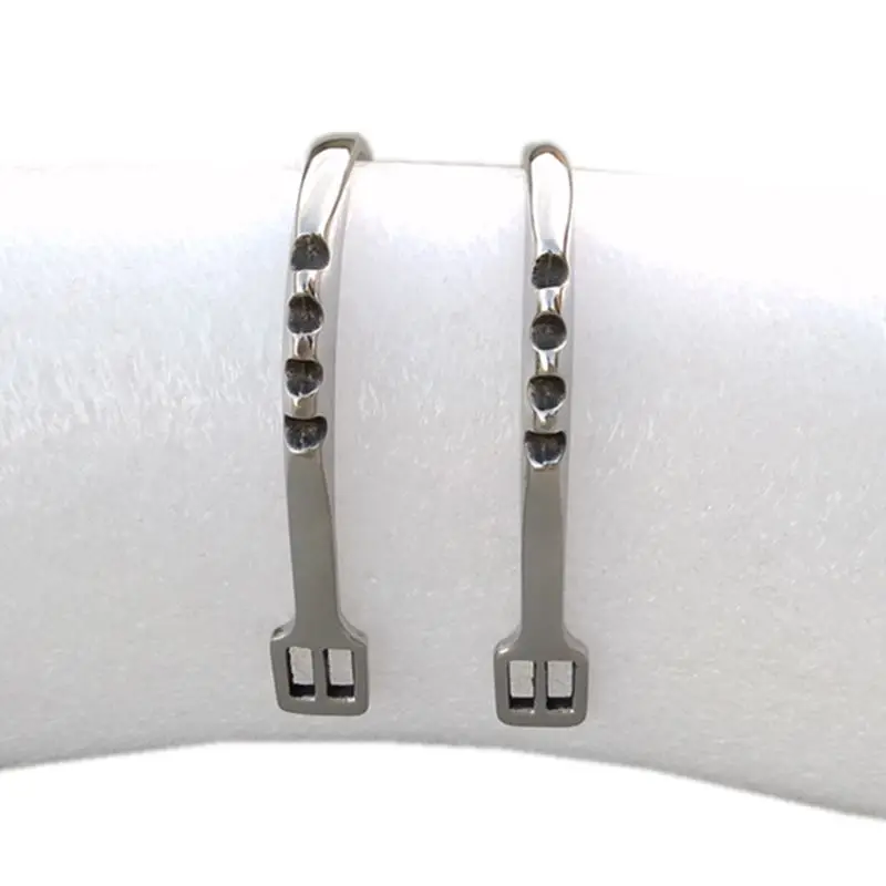 Пряжа из нержавеющей стали с тремя зубцами оборудование для верховой езды|Хлысты