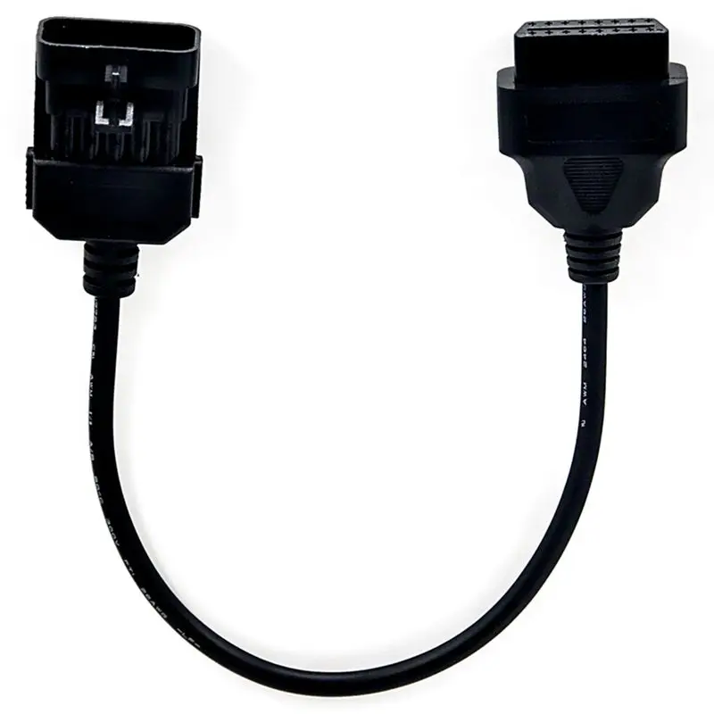 10Pin до 16Pin OBD2 Автомобильная диагностика расширения инструмент Соединительный