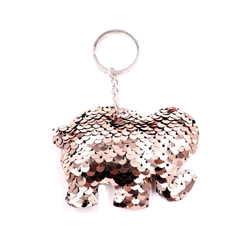 Cute Turtle New Reflective Double-sided Sequin Keychain Christmas Tree Pendant Ladies Bag Car Accessories Key Ring Gifts Female | Украшения