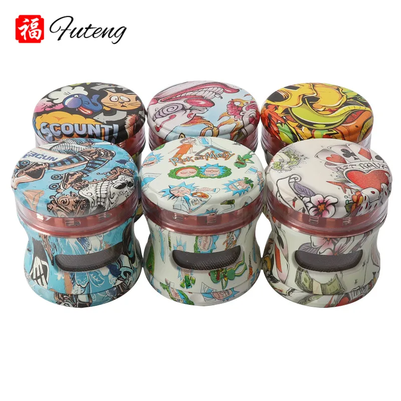 

Измельчитель дыма из цинкового сплава, 4-слойный, 62 мм