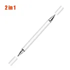 2-в-1 Стилус для Android IOS Apple стилус-карандаш для планшета iPad карандаш Xiaomi Samsung сенсорная ручка сенсорный Стилус для телефона