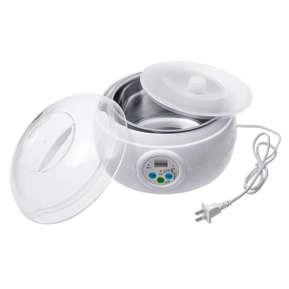 220v 1 5l white electric automatic yoghurt maker rice wine natto cuisine container yogurt maker kitchen appliance free global shipping