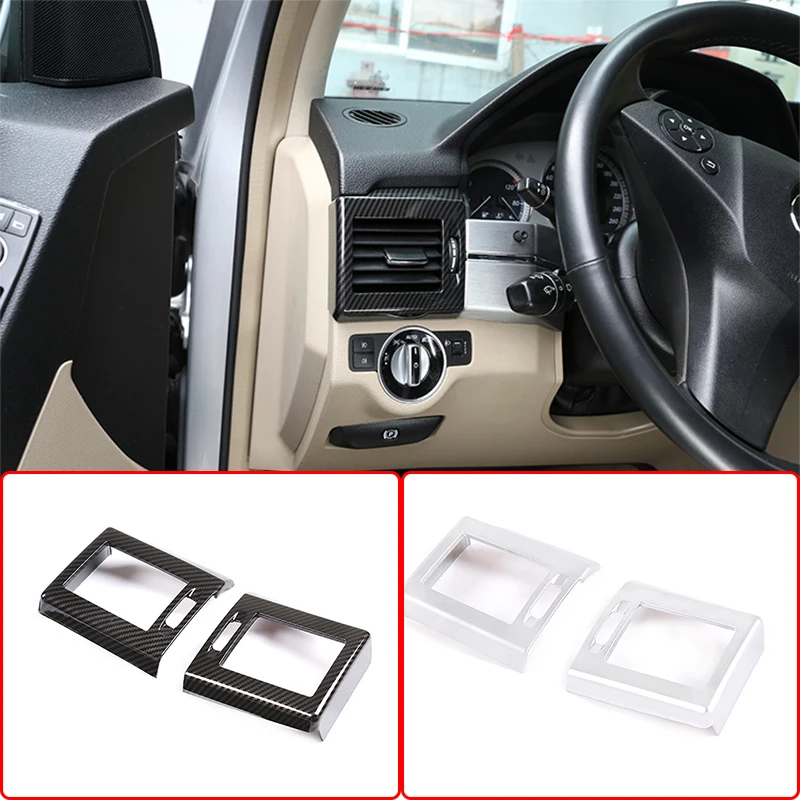 

Стайлинг автомобиля, приборная панель, боковая рамка для воздуховыпускного отверстия, декоративная накладка для Mercedes benz GLK Class X204, аксессуар...