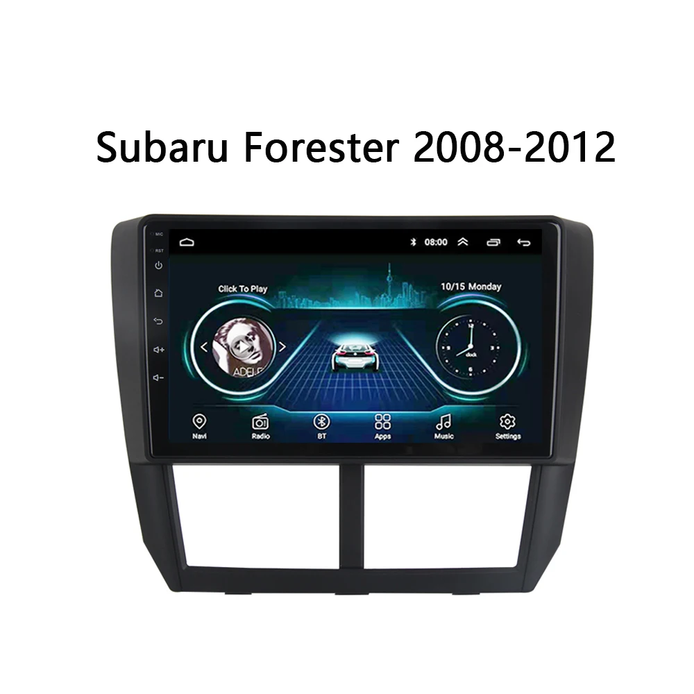 Мультимедийный проигрыватель для Subaru Forester 2008 2012 автомобильный DVD плеер радио Android