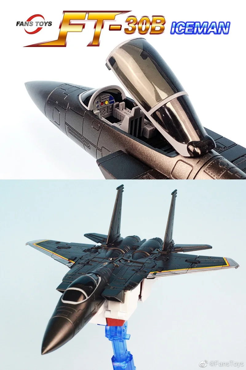 FansToys FT-30B FT30B Airraid Iceman G1 коллекционная экшн-фигурка робота деформированная игрушка