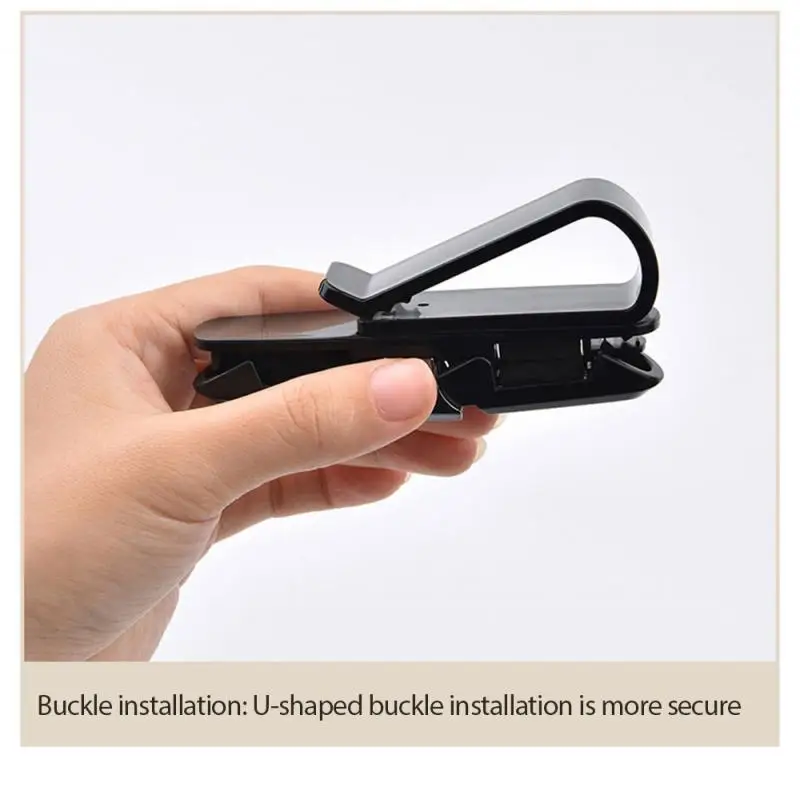 

Glasses Holder Sun Visor Sunglasses Card Holder With Ticket Glasses Case Auto Fastener Cip Car Sun Visor Sunglasses Holder