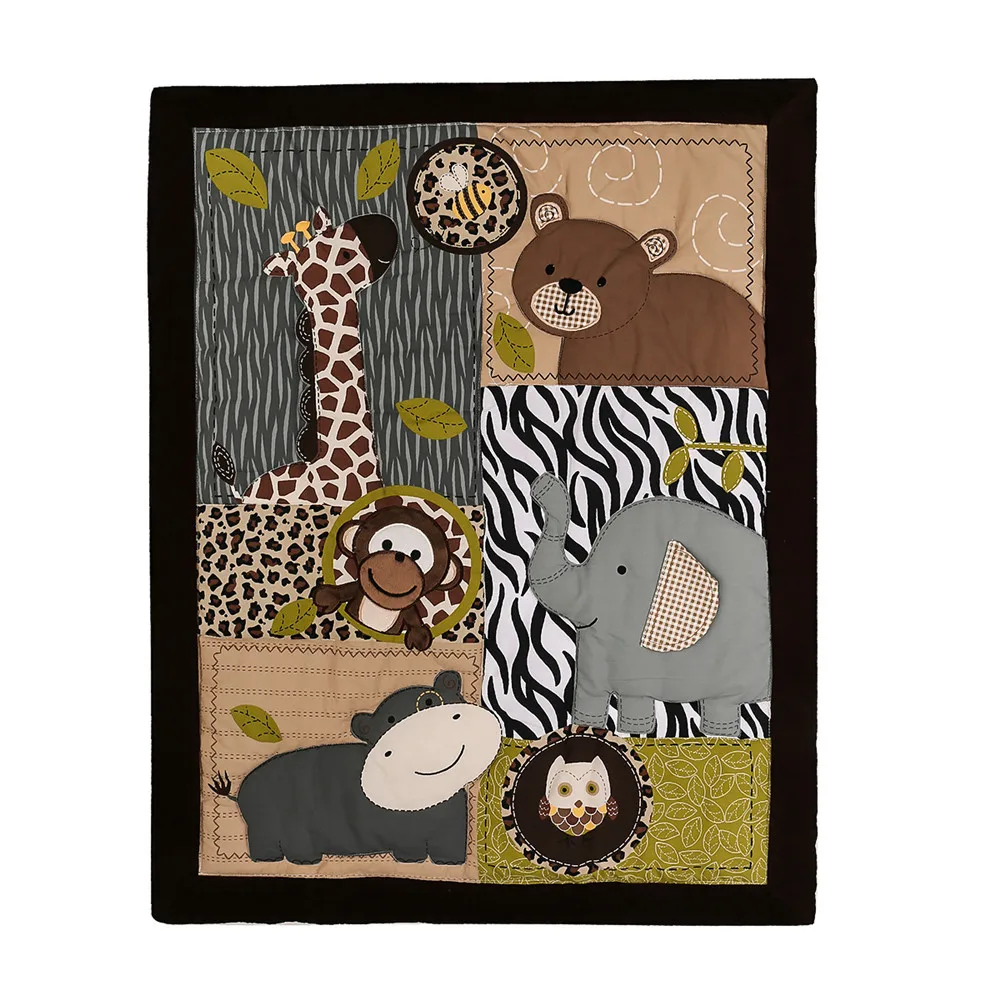 Акция наборы для детской кроватки с бампером органайзер из 100% хлопка 7 шт. детское