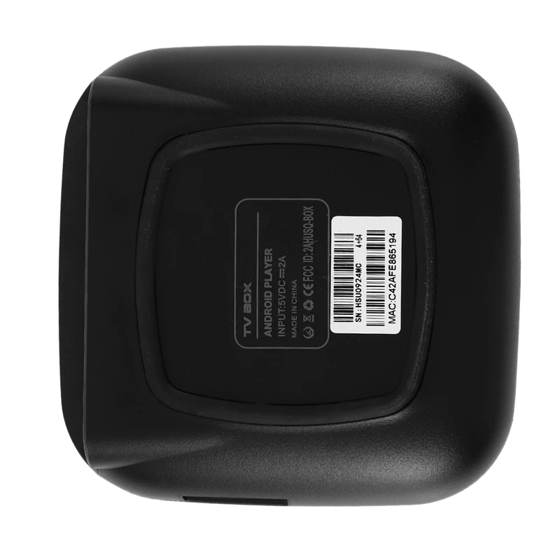 Приставка Смарт-ТВ Q Plus на Android 8 1 4 + 64 ГБ 1080P H.265 4K Wi-Fi 2 ГГц | Электроника