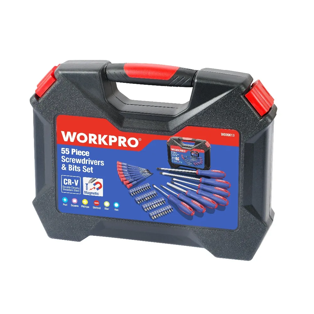 WORKPRO 55 шт. Набор отверток прецизионные отвертки Набор отверток для телефона отвертка Биты