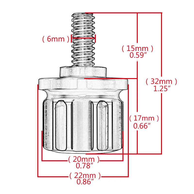 Черная заготовка алюминиевая саморезная задняя сиденье на крыле винтовая