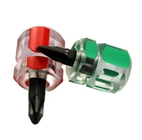 new screwdriver kit set mini small portable radish head screw driver transparent handle repair hand tools precision car repair