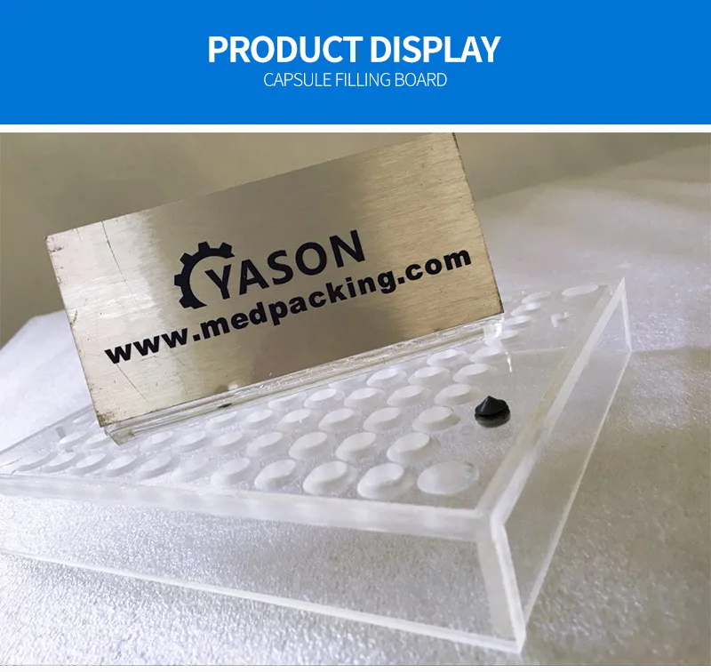 

209 holes Manual Capsule Filling Machine Capsule Filler + Tamping Tool