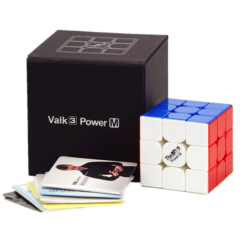 Оригинальный Куб Qiyi Valk 3 Power M /valk3 Cube 3x3 скоростной Магнитный магический куб Mofangge