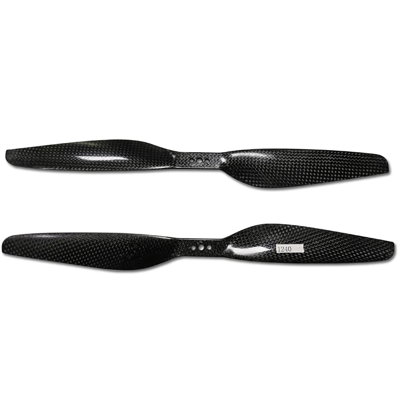 2 пары пропеллеров 3K 1240 из углеродного волокна 12 дюймов Prop CW Propeller CCW для 650 680 690