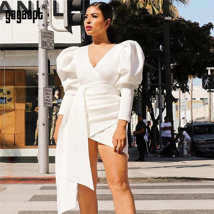 Женский офисный костюм Gagaopt элегантный облегающий пиджак с длинным рукавом и