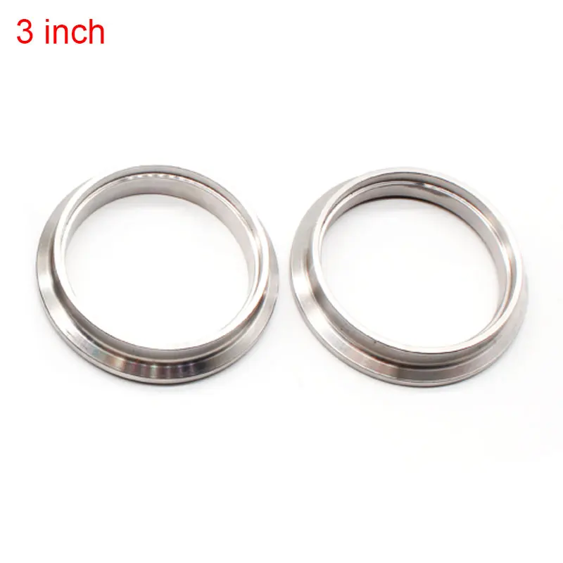 3 inch flanges Быстроразъемный v-образный зажим DEFT, автоматический v-ремешок, вытяжной мужской фланец 76 мм, Vband зажимы из нержавеющей стали " 2,5" " 3,5" " дюйма - Цвет: 3 inch flanges