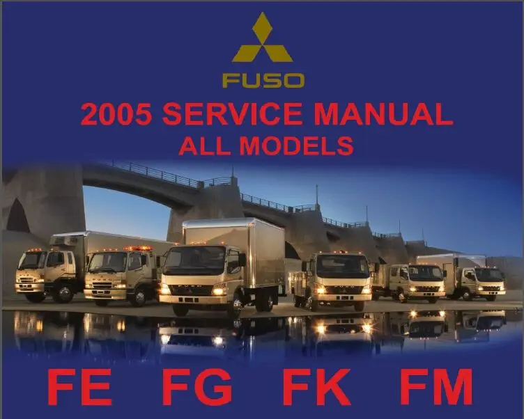 Руководство по эксплуатации FUSO 2002-2016 для всех моделей-PDF Mitsubishi | Автомобили и