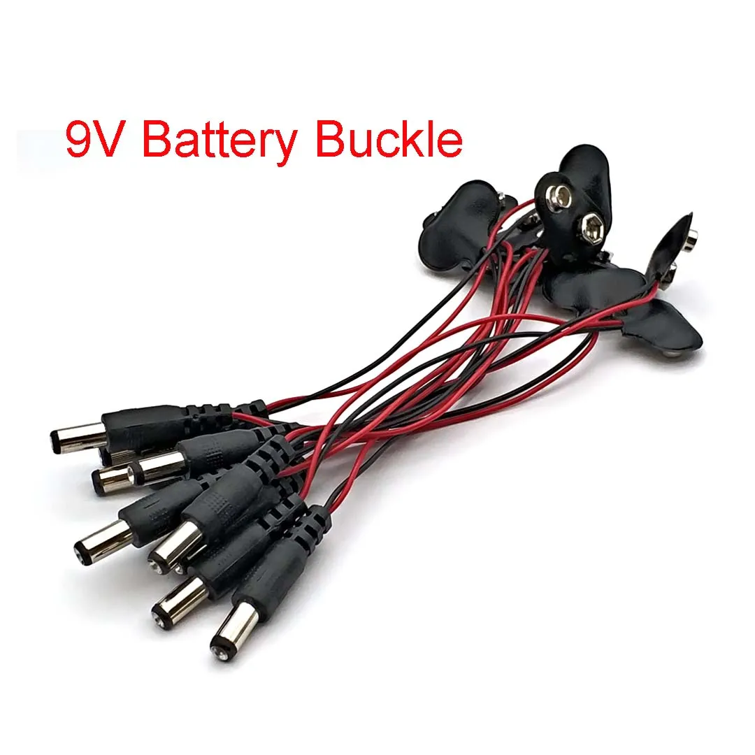 Зажимы для батарей 15 см 9 В соединительная Пряжка соединительный кабель типа I