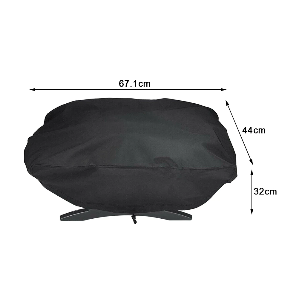 

BBQ Stove Outdoor Anti Dust Shield Portable Waterproof UV Resistant Garden Protective Polyester Grill Cover For Weber 7110 Q1000