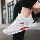 Мужские весенне-осенние кроссовки, Водонепроницаемая дышащая удобная мужская повседневная теннисная обувь, модная универсальная Студенческая Белая обувь