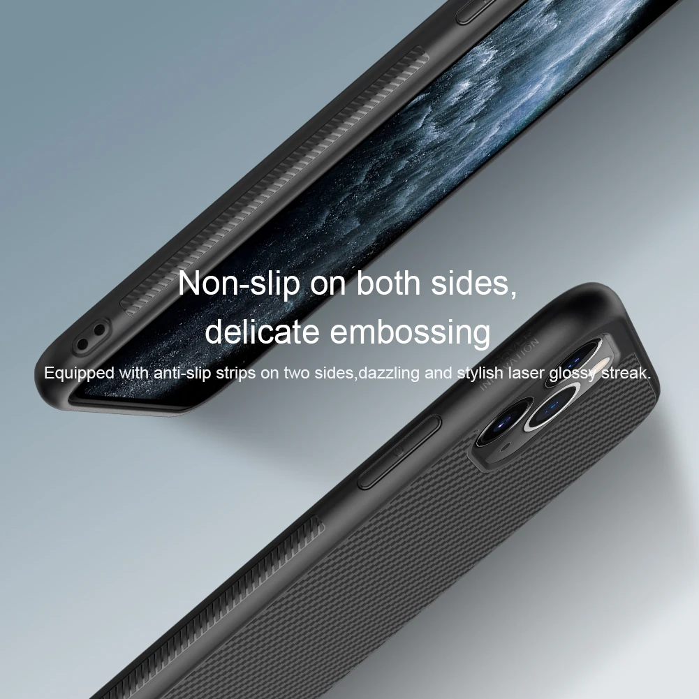 

Nillkin Synthetic Cover For IPhone 12 Mini 11 13 Pro Max XR X XS Max Fiber Carbon Plastic For IPhone 13 Pro Case