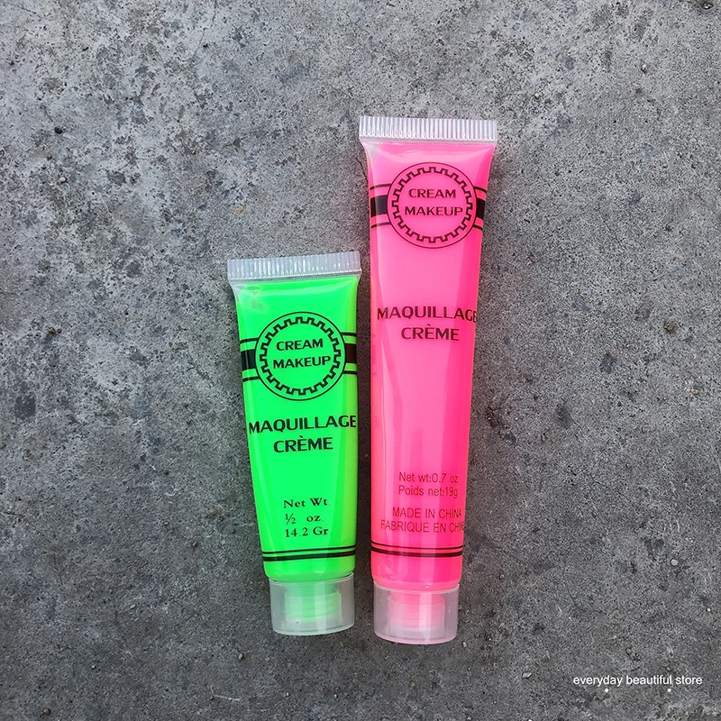 Краска для лица 6 цветов УФ-блеск тела светящаяся краска s макияж искусство