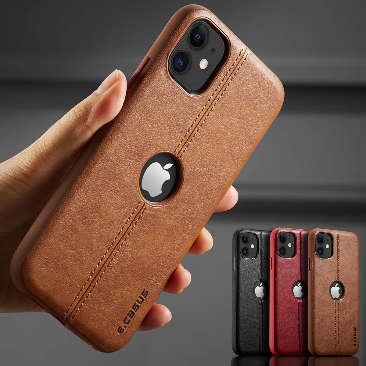 Для iPhone 11 11 Pro 11 Pro Max чехол, тонкий роскошный кожаный чехол-накладка для iPhone 11 XR XS MAX 8 7 6 Plus, противоударный чехол