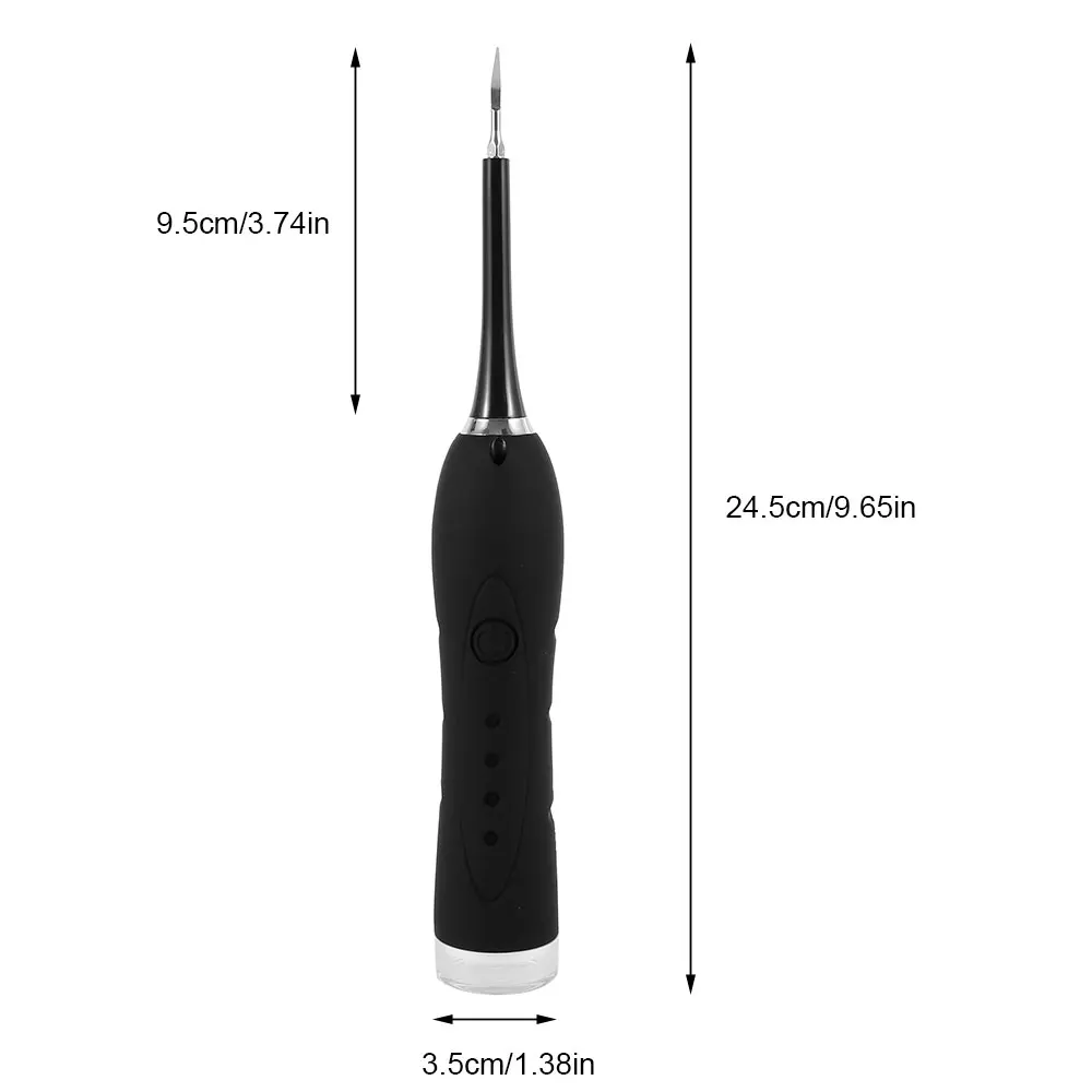 

Dentist Whiten Oral Portable Electric Sonic Dental Tooth Calculus Remover Tooth Stains Tartar Teeth Health Cleaning Tool IPX6