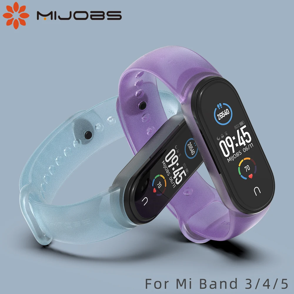 Браслет для Xiaomi Mi Band 5 NFC ремешок Miband 4 браслет 3 Correa силиконовый аксессуары Сменный