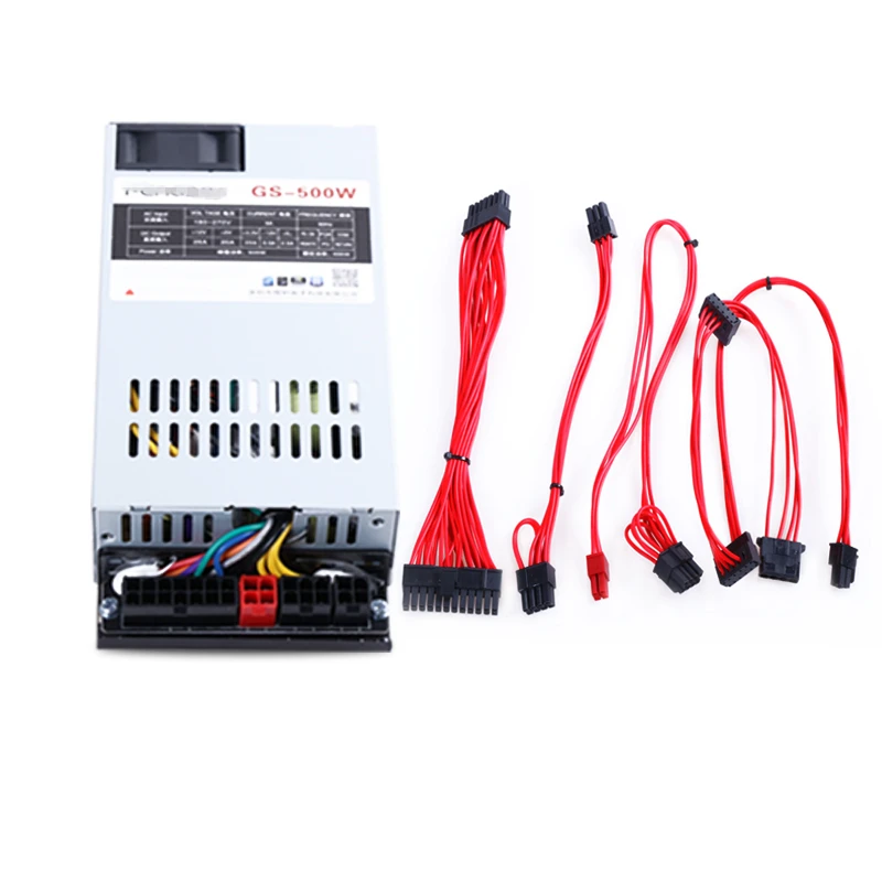 Блок питания для Fenge ITX K39 K35 K49 S3 M41 M24 M47 FLEX небольшой 1U 400W Питание GS-500W