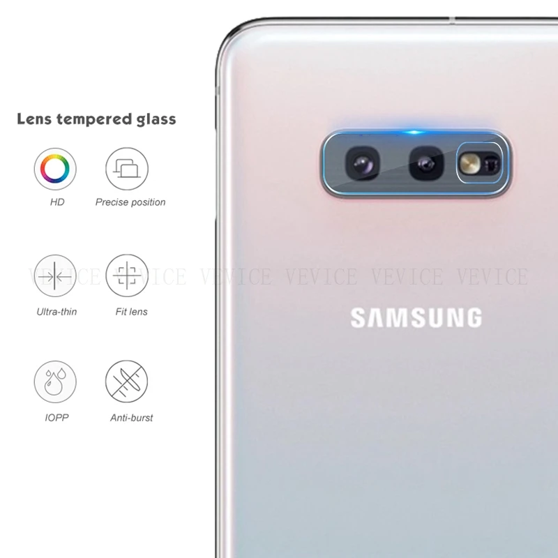 Задняя Защитная пленка для объектива камеры стекло samsung Galaxy S9 S10 e A6 Plus A10 A30 M10 M30 M20 A7