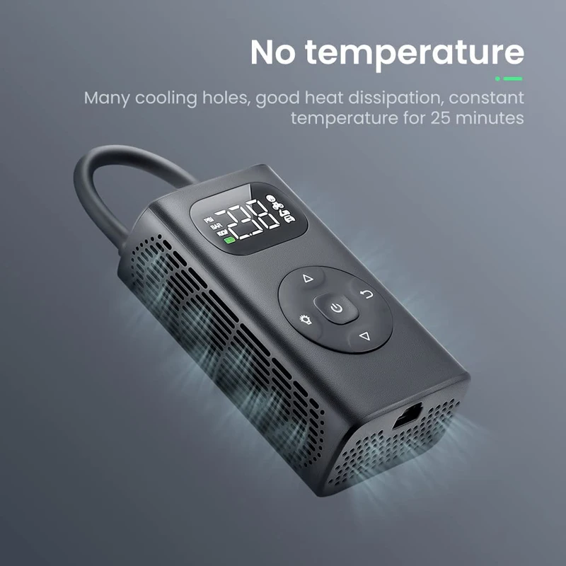 Компрессор автомобильный аккумуляторный 5000 мАч 12 В PSI | Автомобили и мотоциклы