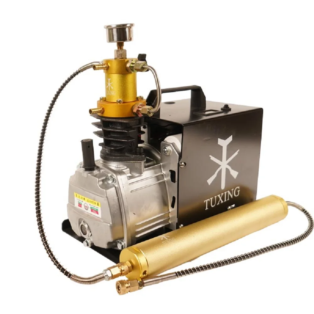 TUXING TXES031 300Bar 4500Psi Электрический воздушный компрессор PCP насос высокого давления