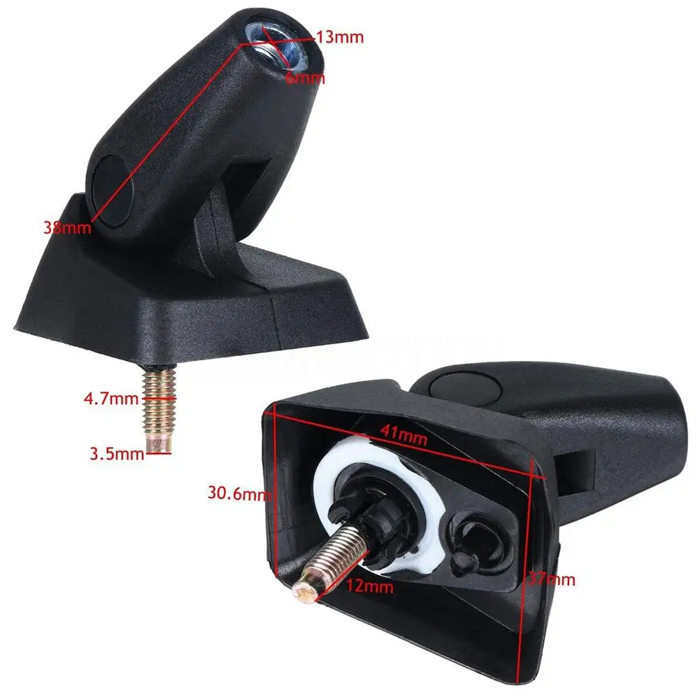 VODOOL Auto Radio Single Aerial Car Roof Amplified Antenna Base Mount Holder Accessories For Peugeot 206 207/Citroen/Fukang C2 | Автомобили