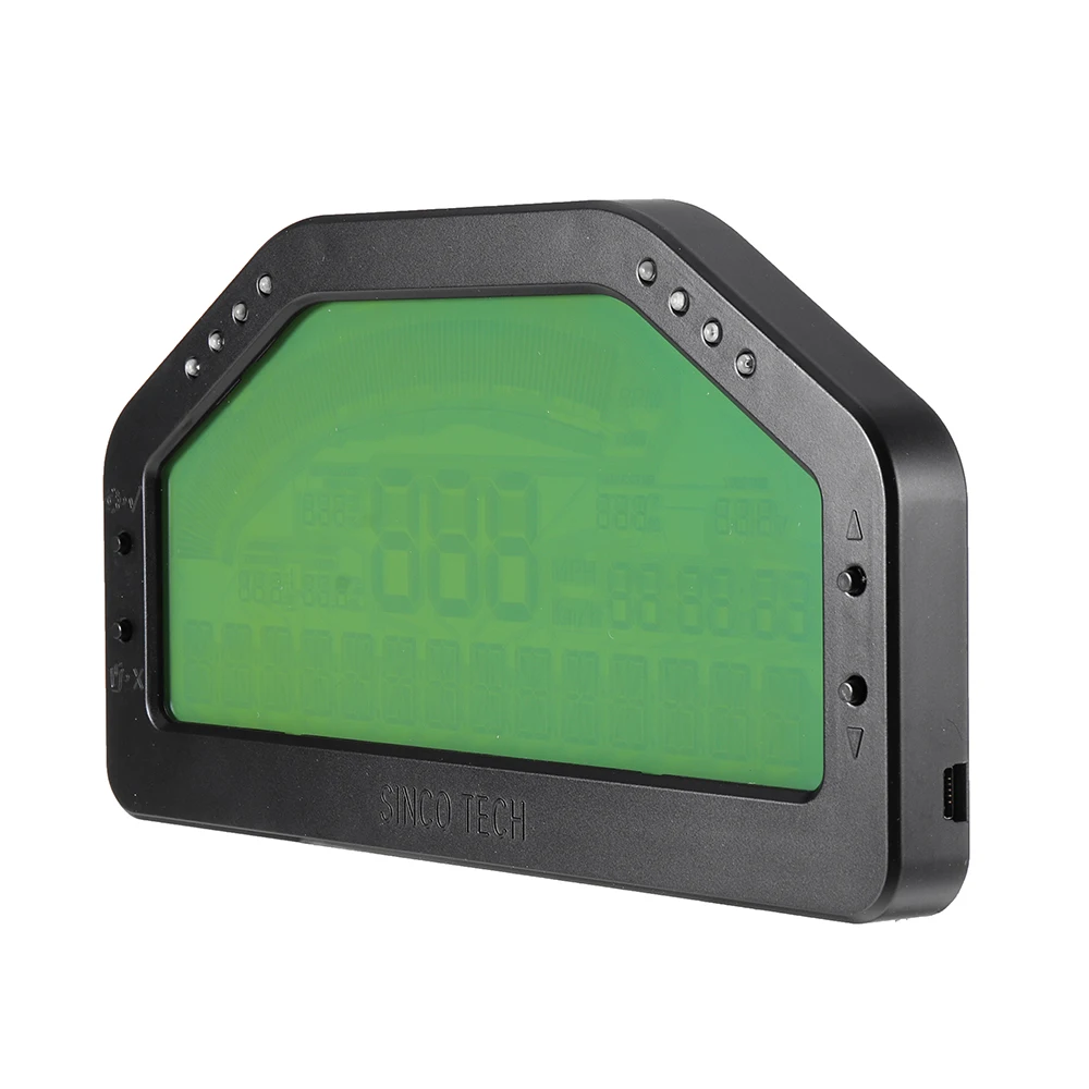 Цифровой дисплей DPU Rally OBD2 12 В ЖК экран датчик температуры масла сенсорная панель