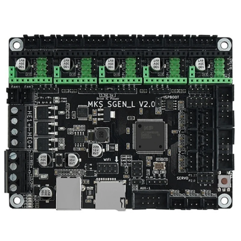 

Suitable for MKS SGen L V2.0 3D Printer Parts 32Bit Control Board 120MHZ MCU Uart Mode Motherboard