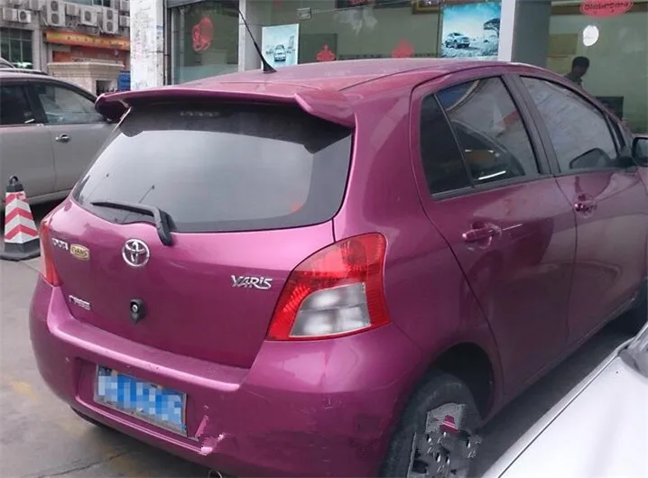 Спойлер для Toyota Yaris спойлер высокого качества из АБС-пластика автомобильного