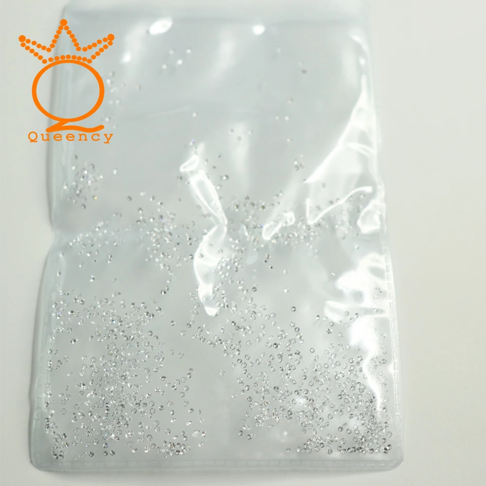 Мини циркониевые украшения для ногтей 1 7 8 мм прозрачные цветные Кристальные