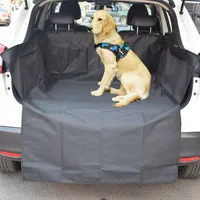 Dog Car Seat Cover Waterproof Anti-dirty Auto Trunk Seat Mat Pet Carriers Protector Hammock Cushion Boot Floor Mat Tray Bumper