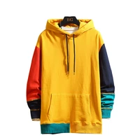 2021 spring autumn hoodies men sweatshirts brand clothing fashion male streetwear patchwork hoodie men tracksuit m 5xl