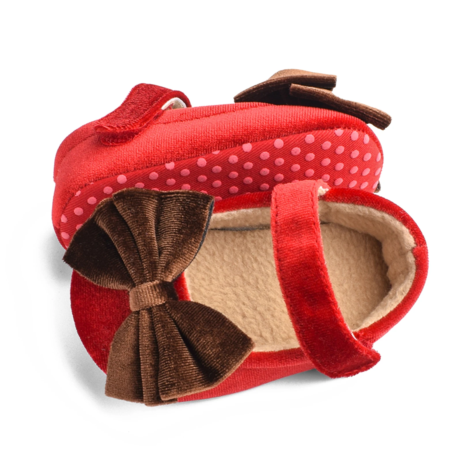 Бархатные ботинки для девочек 0 18 месяцев обувь принцесс с бантом первых шагов