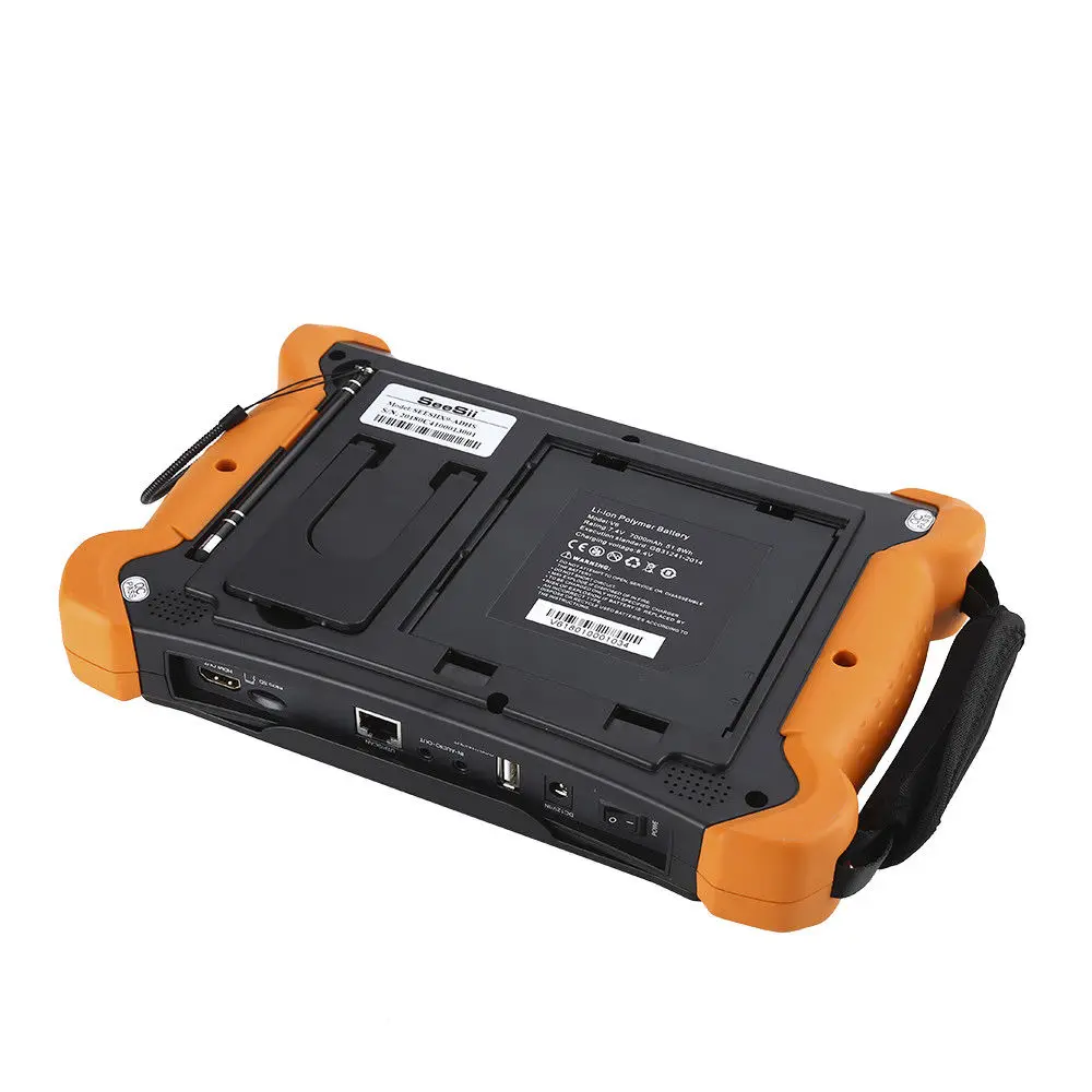 8 &quotтестер ip камера с монитором тестер 4в1 TVI CVI AHD SDI ptz контроль PoE H.265 Buit in WiFi
