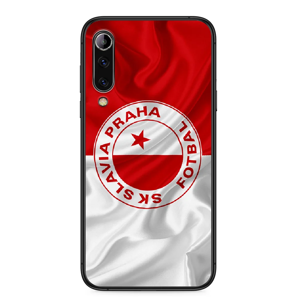 

Sk Slavia Praha Czech Republic Phone case For Xiaomi Mi 6 8 A1 Note3 A2 9 CC9 9T A3 MIX 2 2S 3 9 Lite SE Pro black cover art