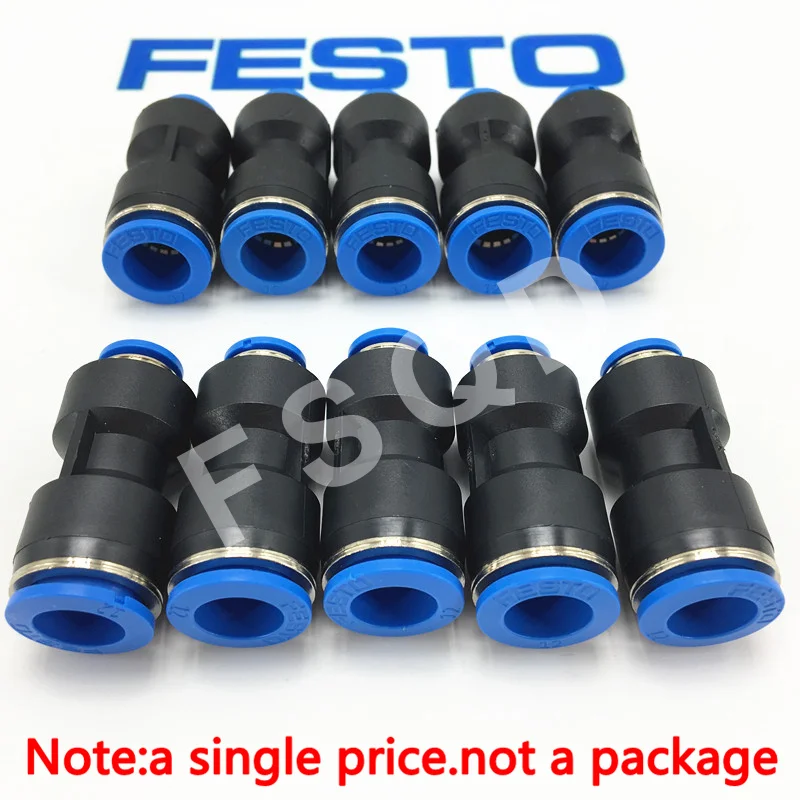 QS-6-4 153037 QS-8-6 QS-10-8 QS-12-8 QS-12-10 FESTO пуш-ап-быстроразъемные соединения QS стандартная серия разъем пневматический компонент инструменты воздуха