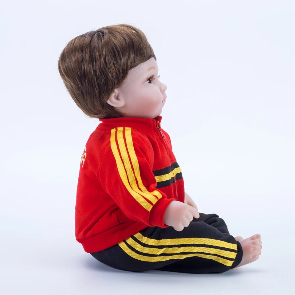 EUFA евро 2020 EFC 18 дюймов футбольная кукла bebe reborn Младенцы силиконовые boneca