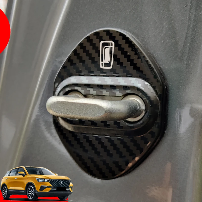 

Пряжки для автомобиля FAW BESTUNE T33, T77, T99, B70, 4 шт., крышка дверного замка автомобиля Защита