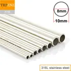 Труба из нержавеющей стали 316L, 10x1,OD10mm, стена 1 мм, бесшовная яркая внутри и снаружи, санитарная труба, лаборатория, продукты питания, передача газа