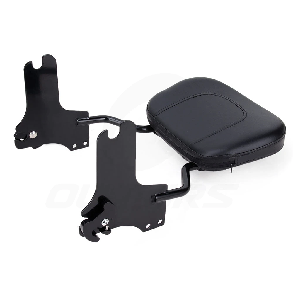 OUMURS мотоциклетная багажная стойка со съемной спинкой Sissy Bar для Harley Touring Road King FLHR