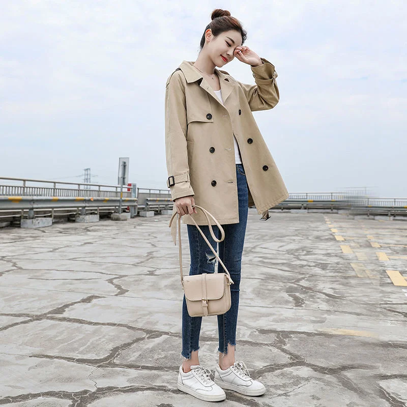 

Female sweaty Jacket, short sleeve jacket, fashion, baggy, for women